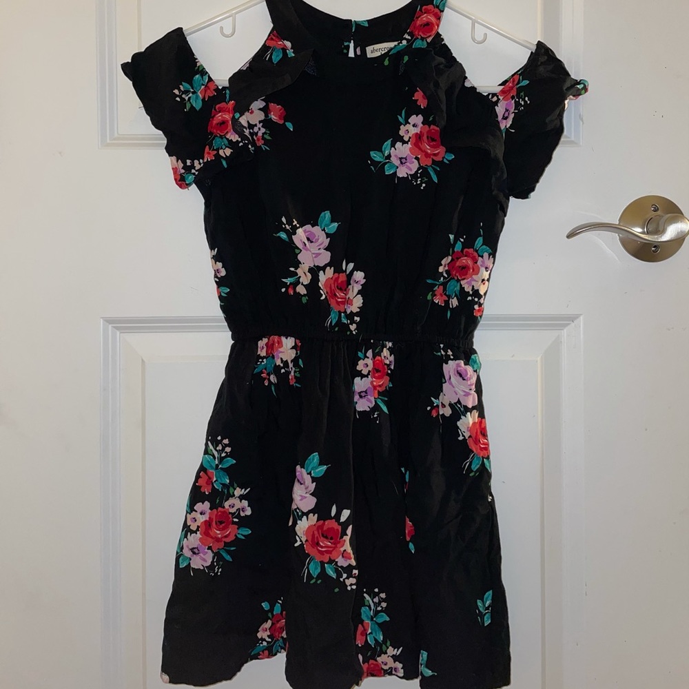 Girl’s Patterned Off-Shoulder Romper